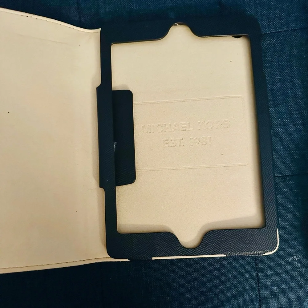Michael Kors Tablet Case - Navy Blue